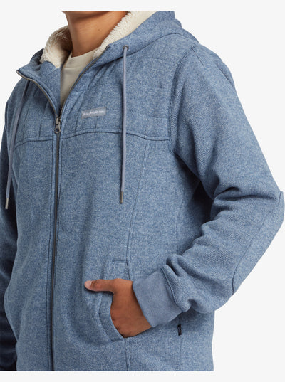 Quiksilver Cypress Keller Sudadera con Capucha y Cremallera Hombre