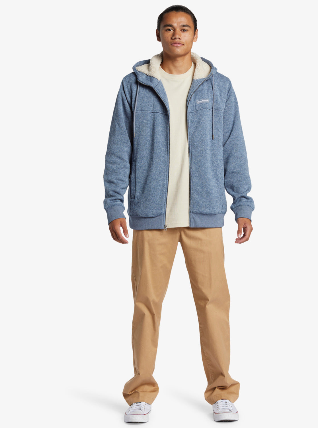 Quiksilver Cypress Keller Sudadera con Capucha y Cremallera Hombre