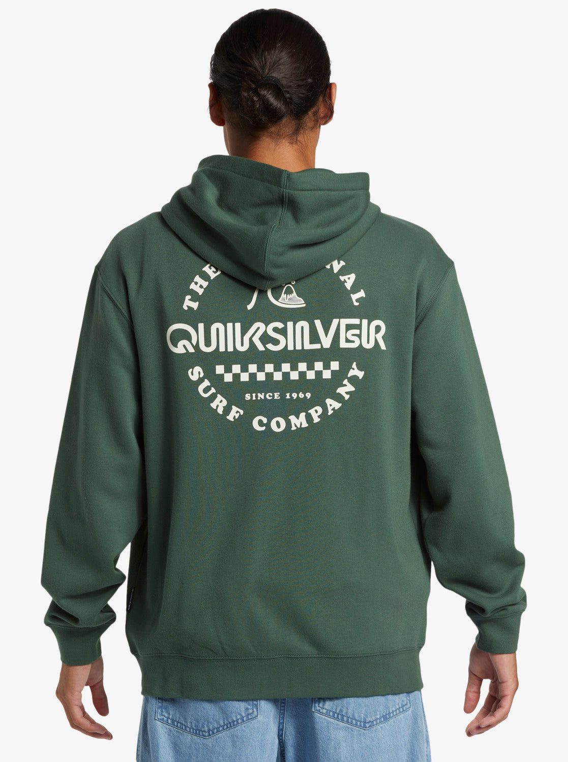 Quiksilver Graphic Zip Sudadera con Capucha y Cremallera