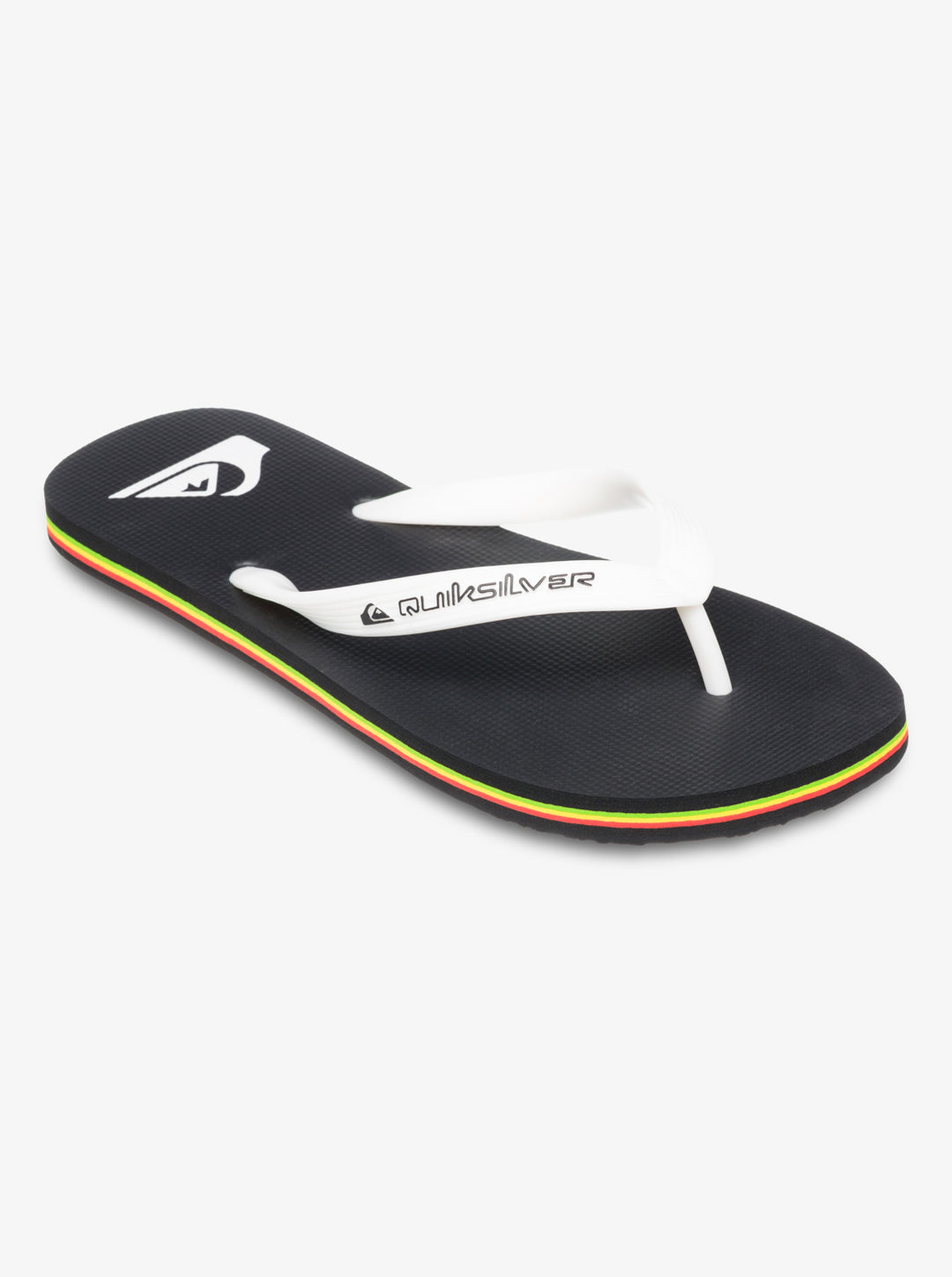 Quiksilver Molokai Core Chanclas Hombre Negro/Rasta/Khaki