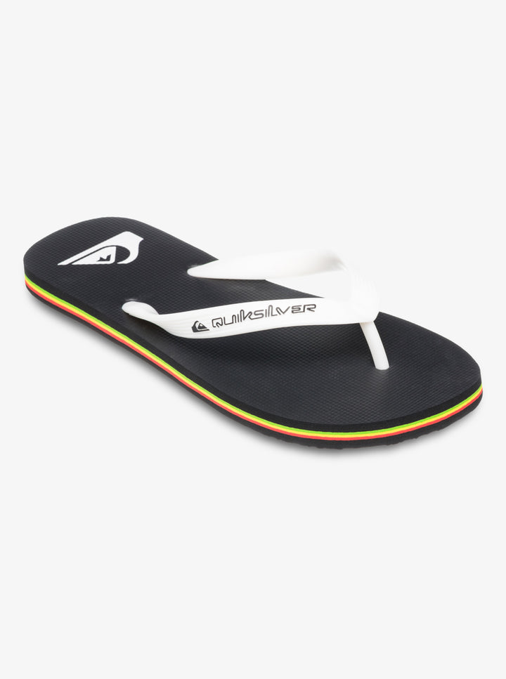 Quiksilver Molokai Core Chanclas Hombre Negro/Rasta/Khaki