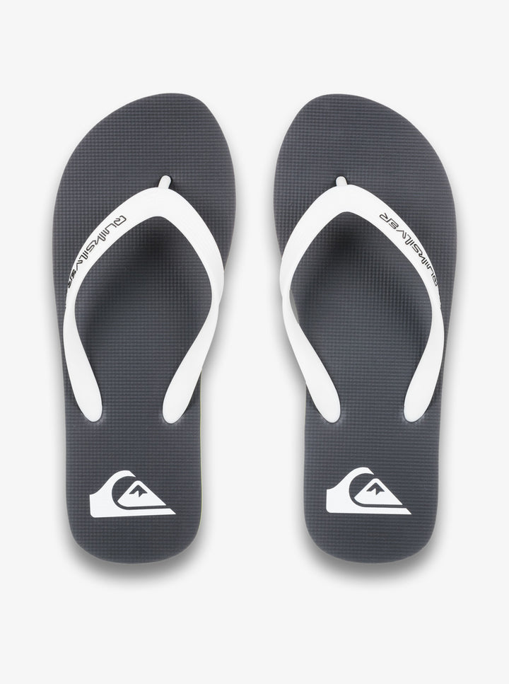 Quiksilver Molokai Core Chanclas Hombre Negro/Rasta/Khaki