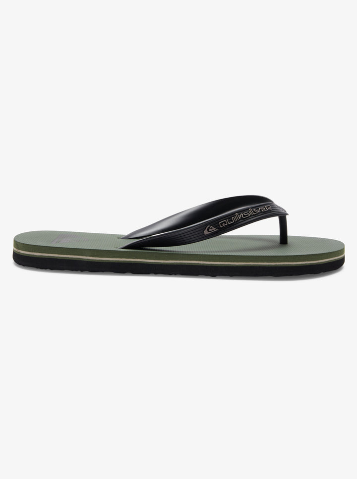 Quiksilver Molokai Core Chanclas Hombre Verde