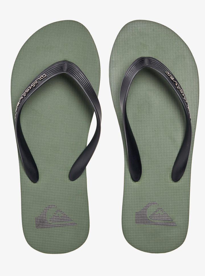 Quiksilver Molokai Core Chanclas Hombre Verde