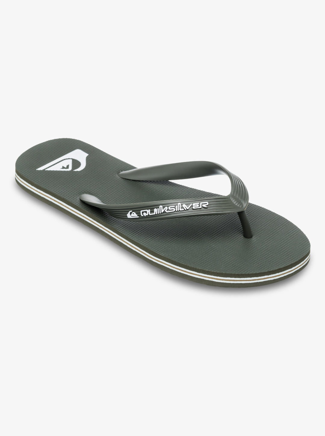 Quiksilver Molokai Core Chanclas Hombre Negro/Rasta/Khaki