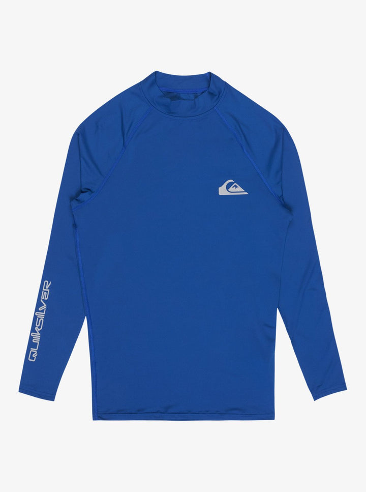 Quiksilver Everyday Licra de Manga Larga UPF 50 Hombre Azul