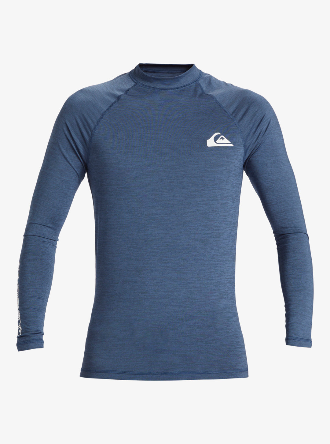 Quiksilver Everyday Licra de Manga Larga UPF 50 Hombre Azul/Naranja