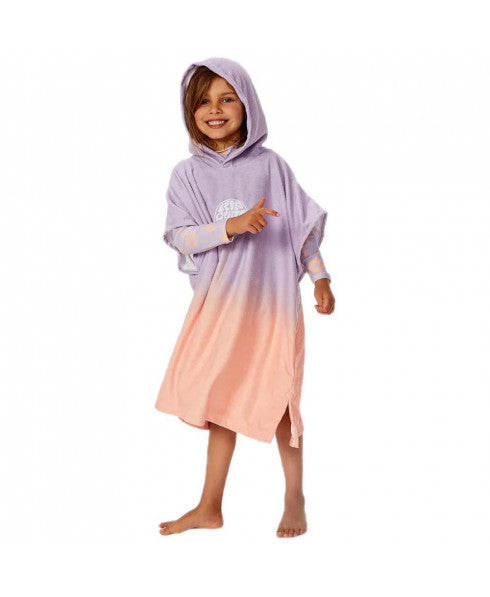 Rip Curl Dip Dye Hooded Towel Mini Poncho Niña