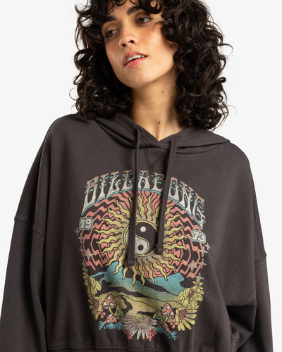 Billabong All Time Fleece Sudadera Mujer con Capucha