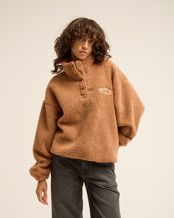 Billabong Run The Road Pullover Polar Mujer