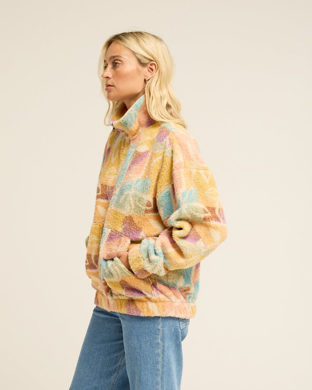 Billabong First Light Polar con cremallera  Mujer