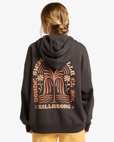 Billabong El Sol Sudadera con Cremallera y Capucha Mujer