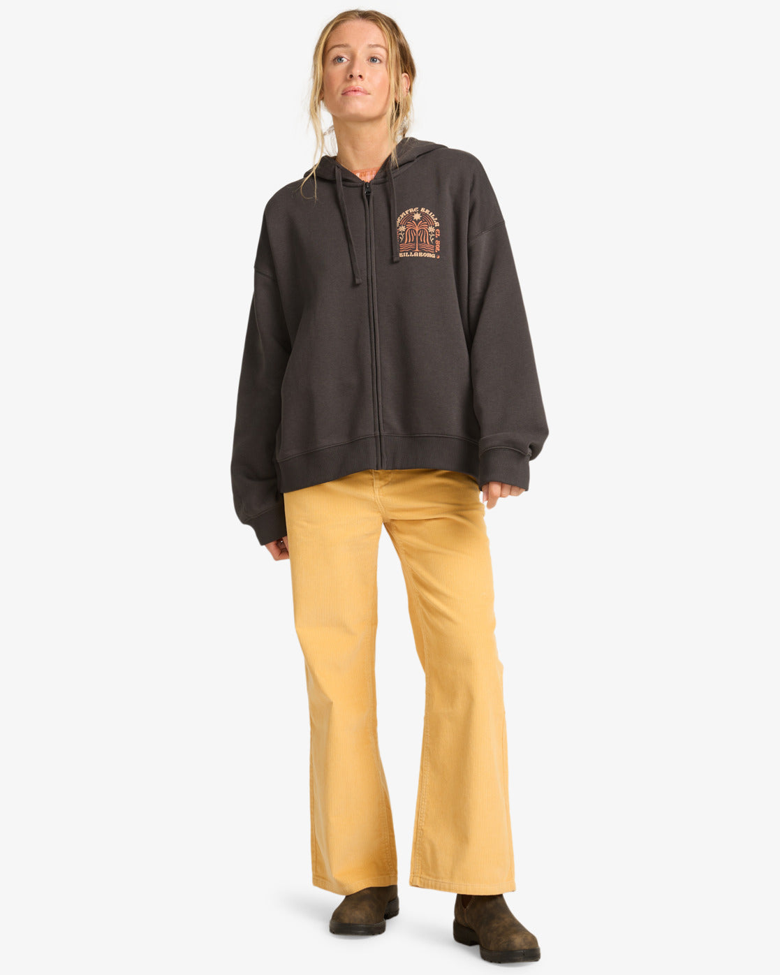 Billabong El Sol Sudadera con Cremallera y Capucha Mujer