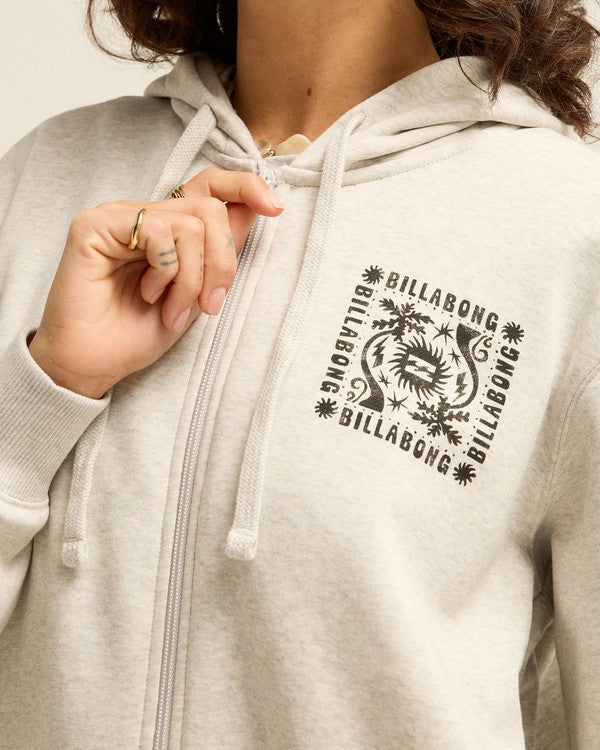 Billabong Always Looking Sudadera con cremallera y capucha Mujer