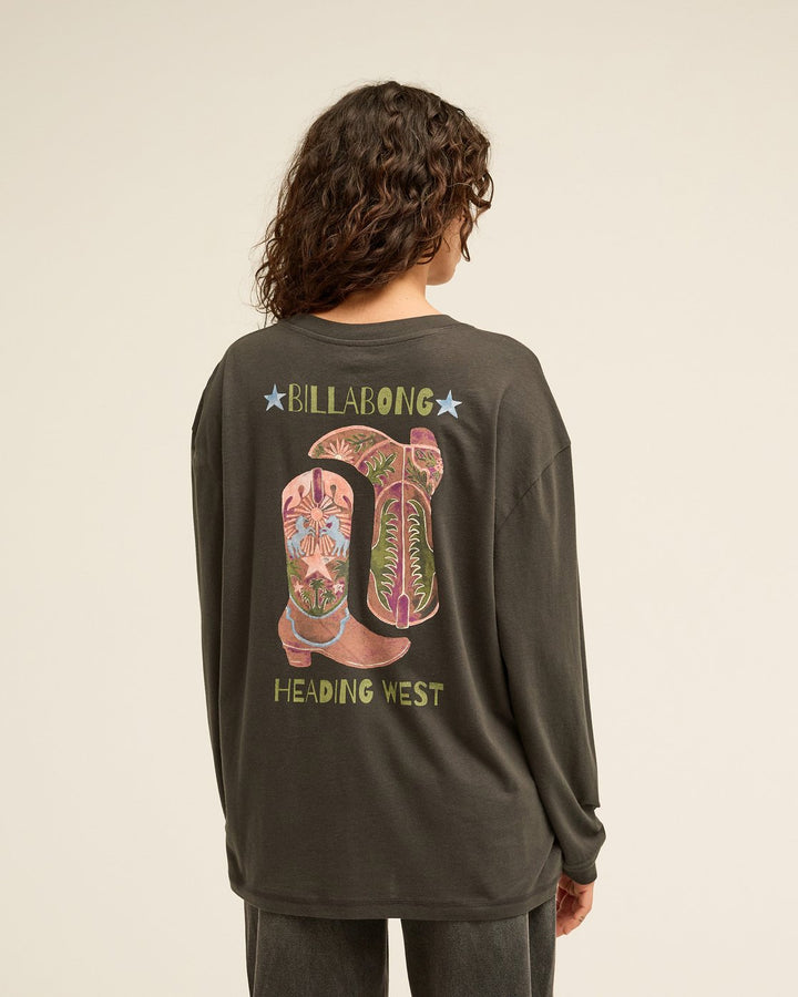 Billabong Rinding West LS Tee Camiseta Mujer