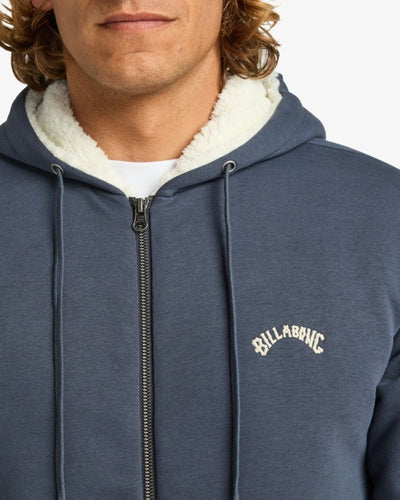 Billabong Arch Sherpa Sudadera con Cremallera y Capucha Hombre