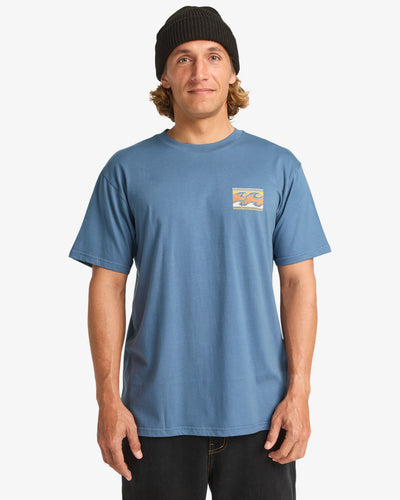 Billabong Crayon Wave Camiseta Hombre FALL25