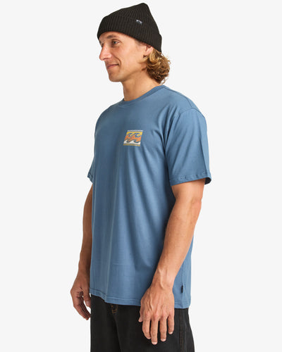 Billabong Crayon Wave Camiseta Hombre FALL25
