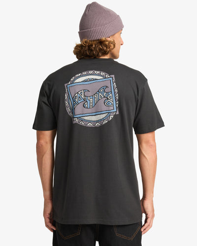 Billabong Crayon Wave Camiseta Hombre FALL25