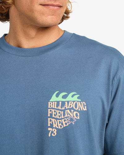 Billabong Twin Fin Camiseta Hombre FALL25