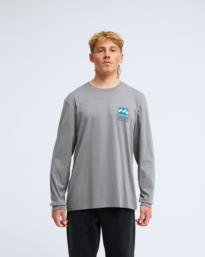 Billabong Stamp LS Camiseta Hombre