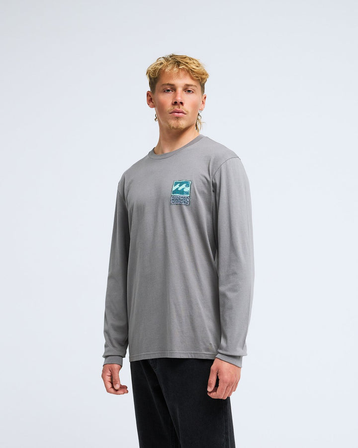 Billabong Stamp LS Camiseta Hombre