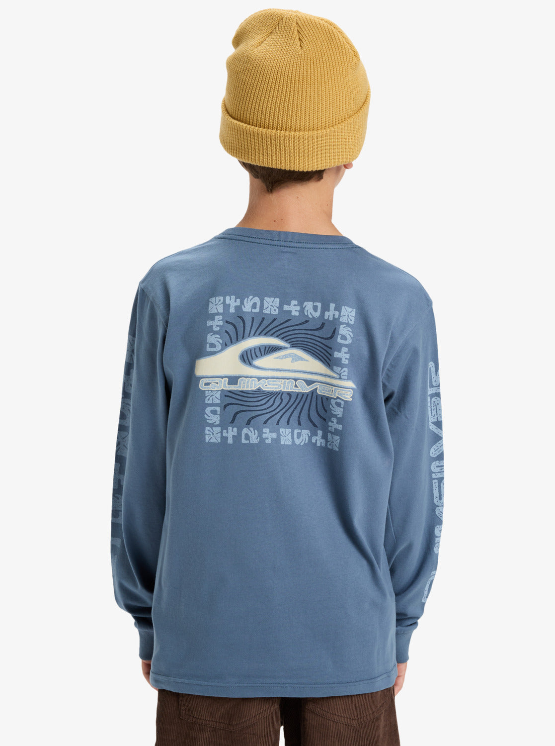 Quiksilver Evo Border Lines Camiseta Manga Larga Niño