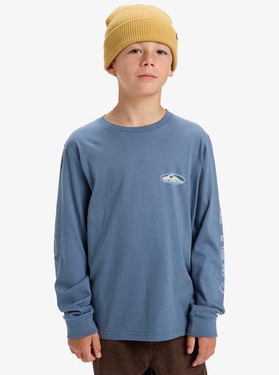 Quiksilver Evo Border Lines Camiseta Manga Larga Niño