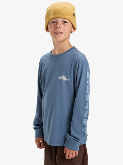 Quiksilver Evo Border Lines Camiseta Manga Larga Niño