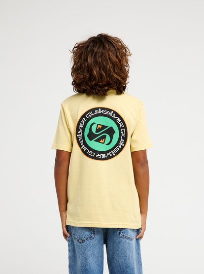 Quiksilver EV Duality SS Y Straw Camiseta Niño