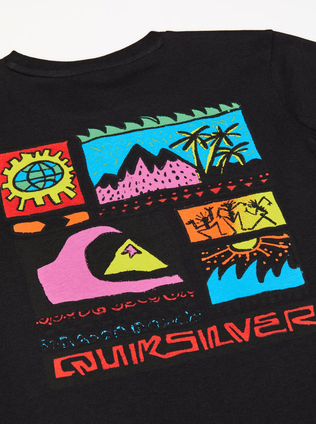 Quiksilver Kingpin SS Youth Camiseta Chico de 8 a 16 años.