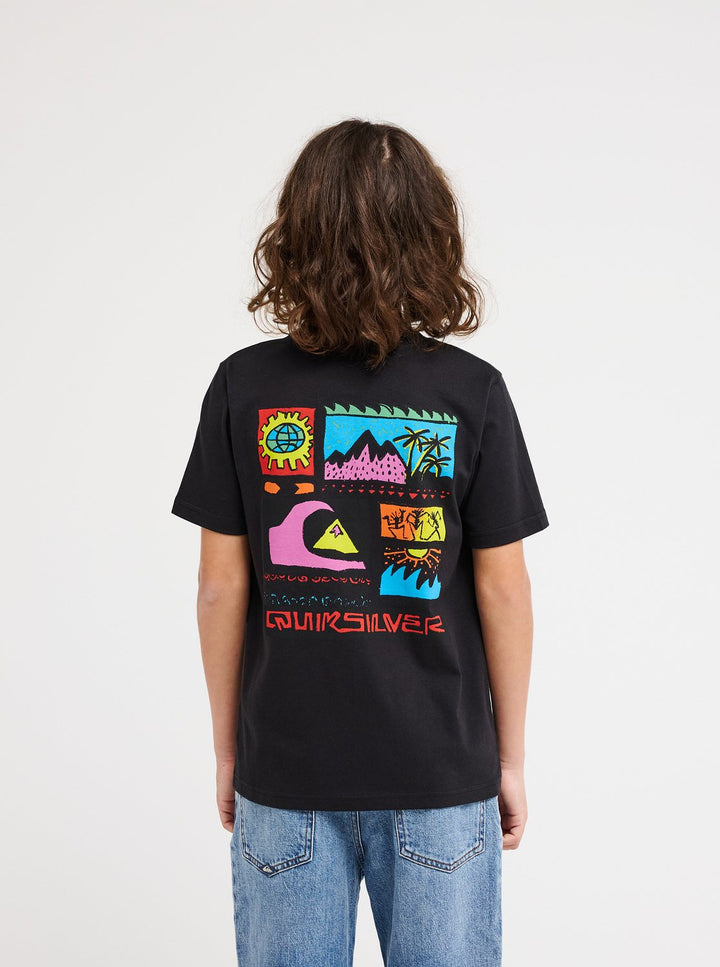 Quiksilver Kingpin SS Youth Camiseta Chico de 8 a 16 años.