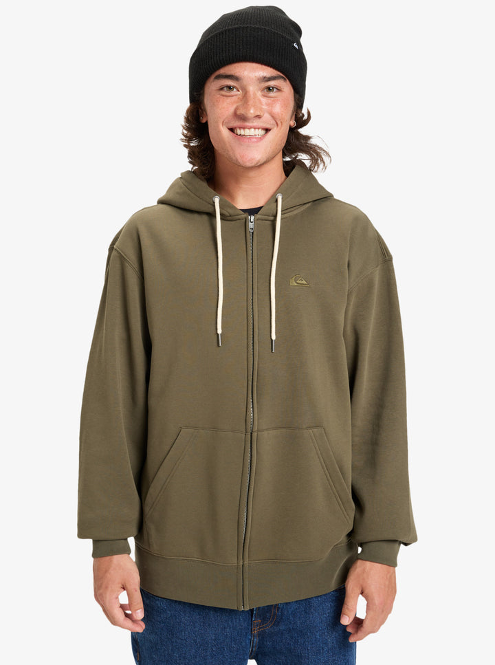 Quiksilver Salt Water Zip Sudadera Con Capucha y Cremallera Hombre