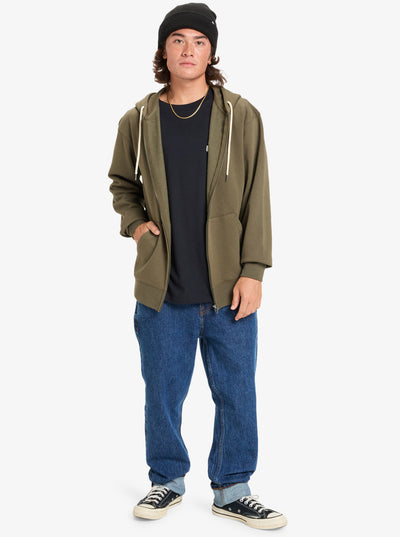 Quiksilver Salt Water Zip Sudadera Con Capucha y Cremallera Hombre