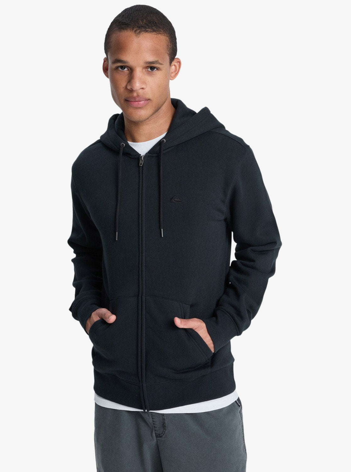 Quiksilver Salt Water Zip Sudadera Con Capucha y Cremallera Hombre