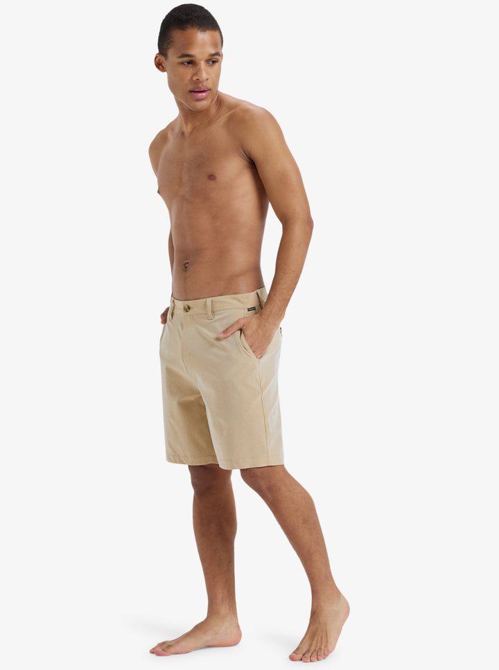 Quiksilver Union Heather Amph 19" Pantalon Hombre Khaki