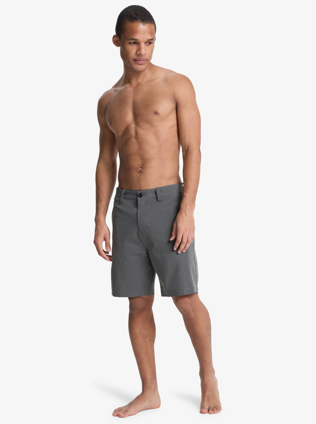 Quiksilver Union Heather Amph 19" Pantalon Hombre Gris