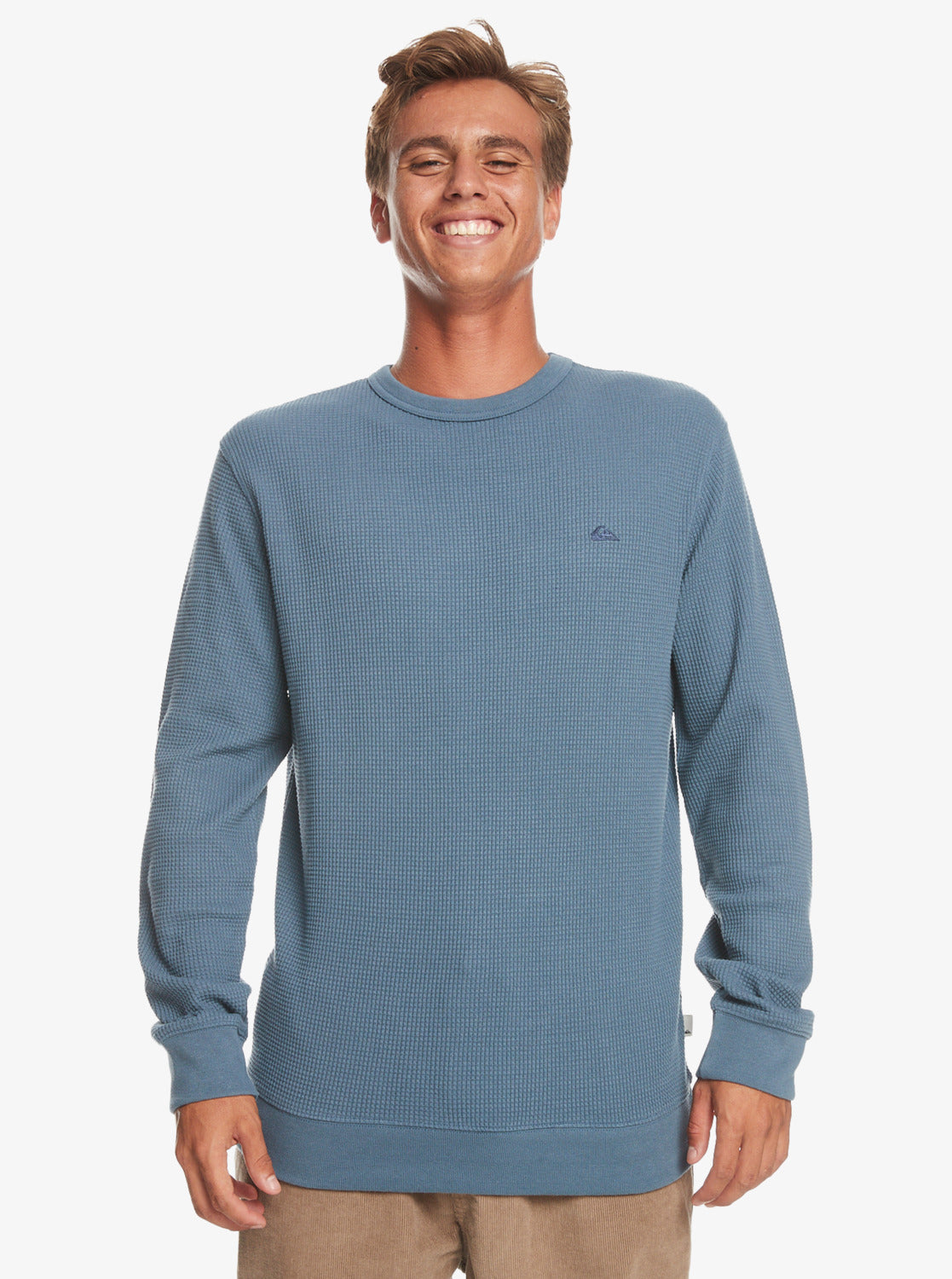 Quiksilver Flanders Waffle Camiseta de Manga Larga Hombre