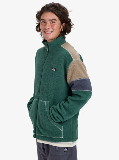Quiksilver Clean Coast Block Polar con cremallera Hombre