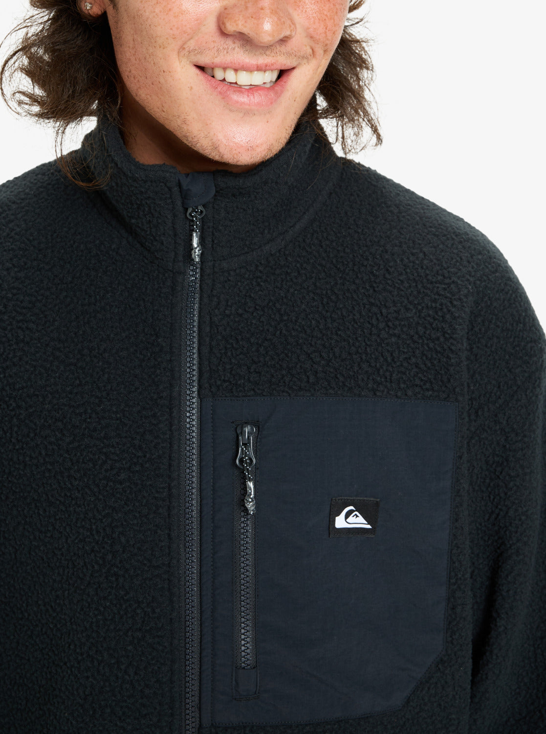 Quiksilver Clean Coast  Polar con cremallera Hombre