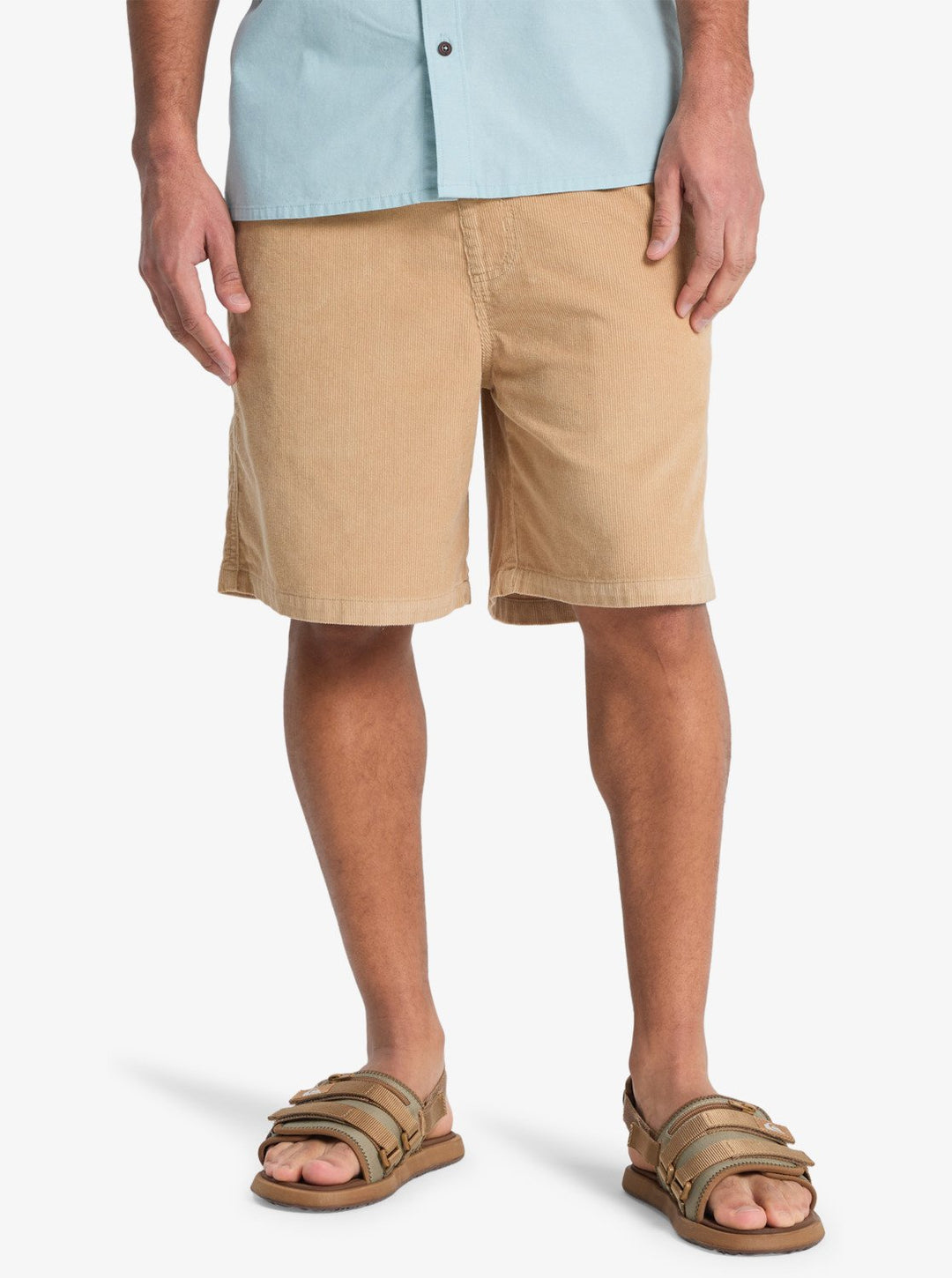 Quiksilver Taxer Cord WS 18" Pantalon Pana Corto Hombre