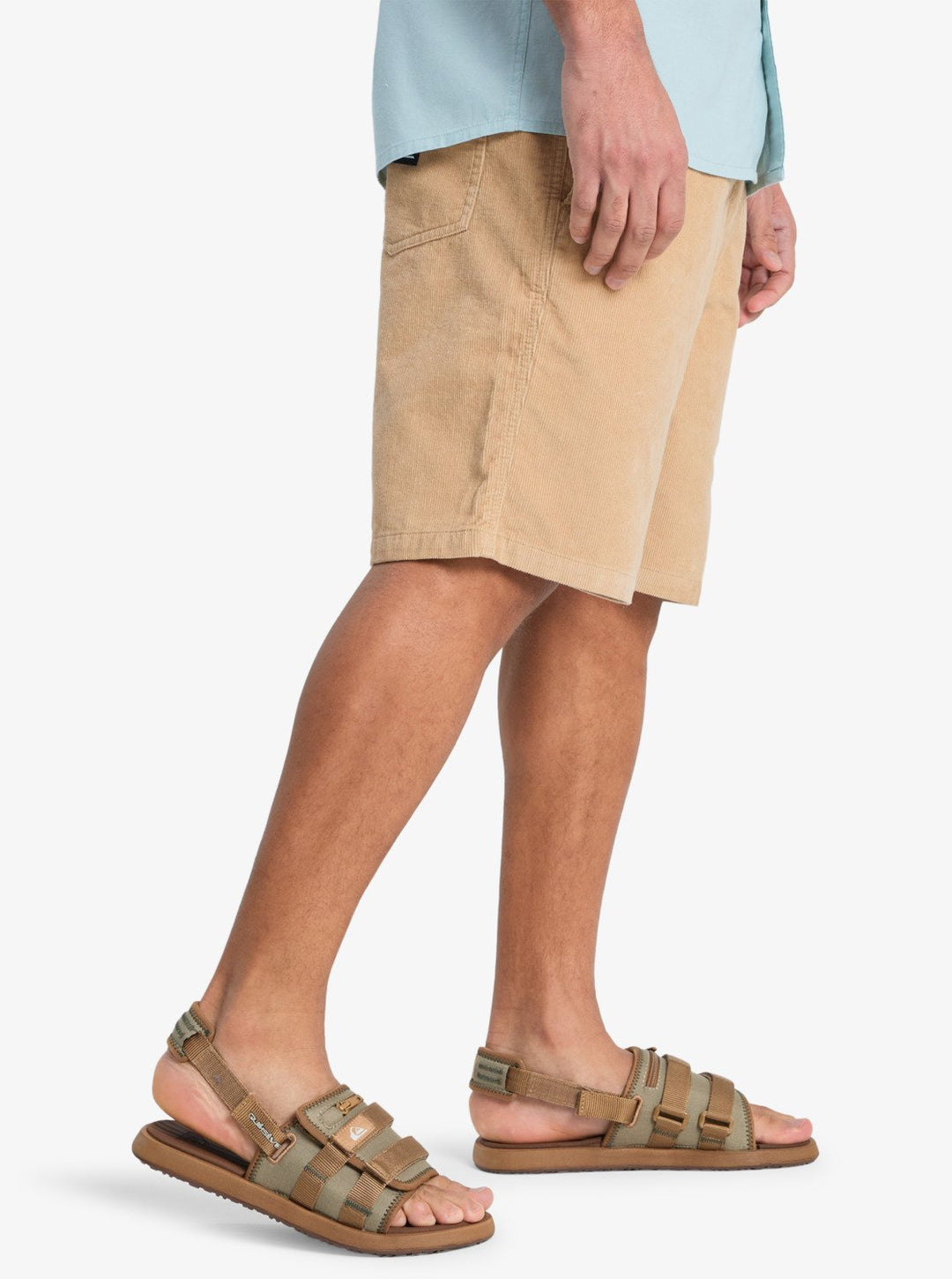 Quiksilver Taxer Cord WS 18" Pantalon Pana Corto Hombre