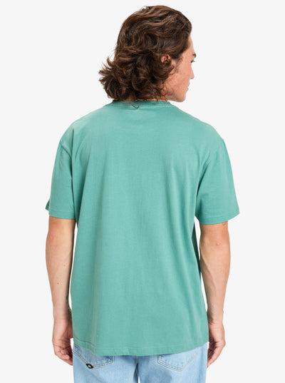 Quiksilver Ev Mini Logo Camiseta Hombre