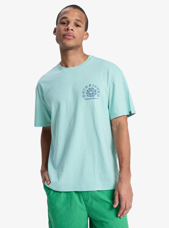 Quiksilver Curve Palm Camiseta Hombre