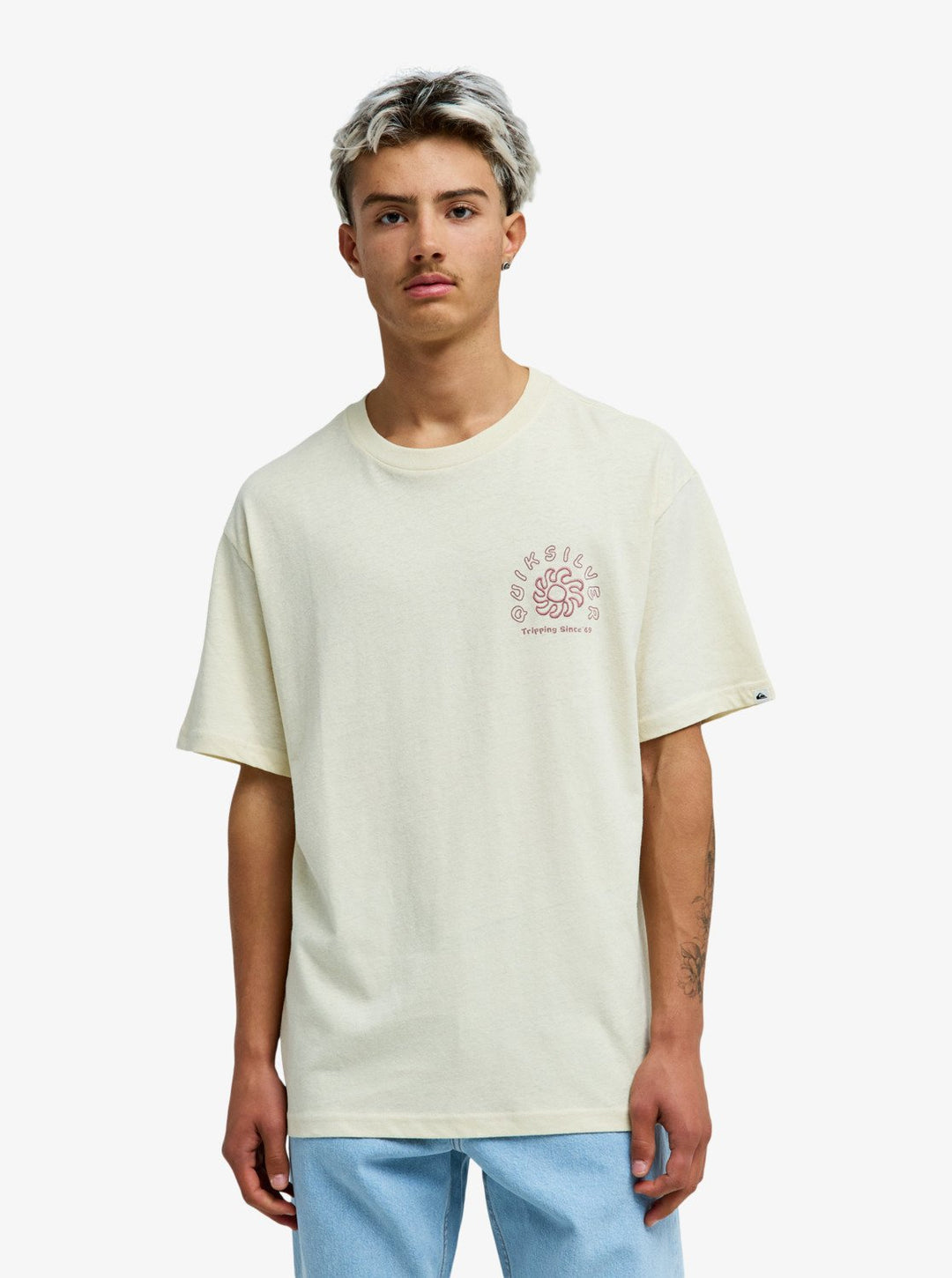 Quiksilver Curve Palm Camiseta Hombre