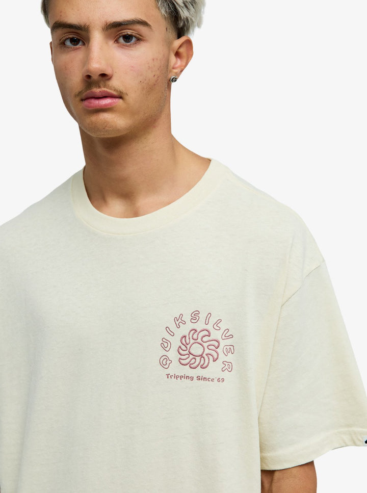Quiksilver Curve Palm Camiseta Hombre