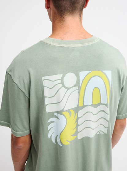Quiksilver Evo Vibes SS Camiseta Hombre