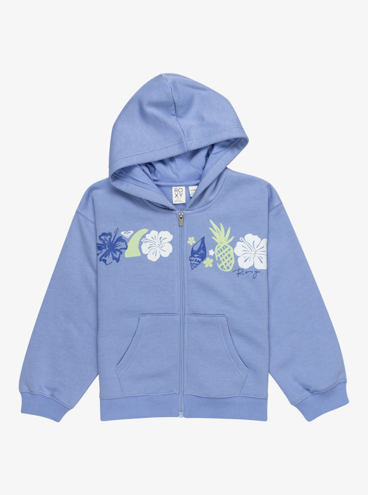 Roxy Midnight Hike RG Sudadera con Capucha y Cremallera Niña