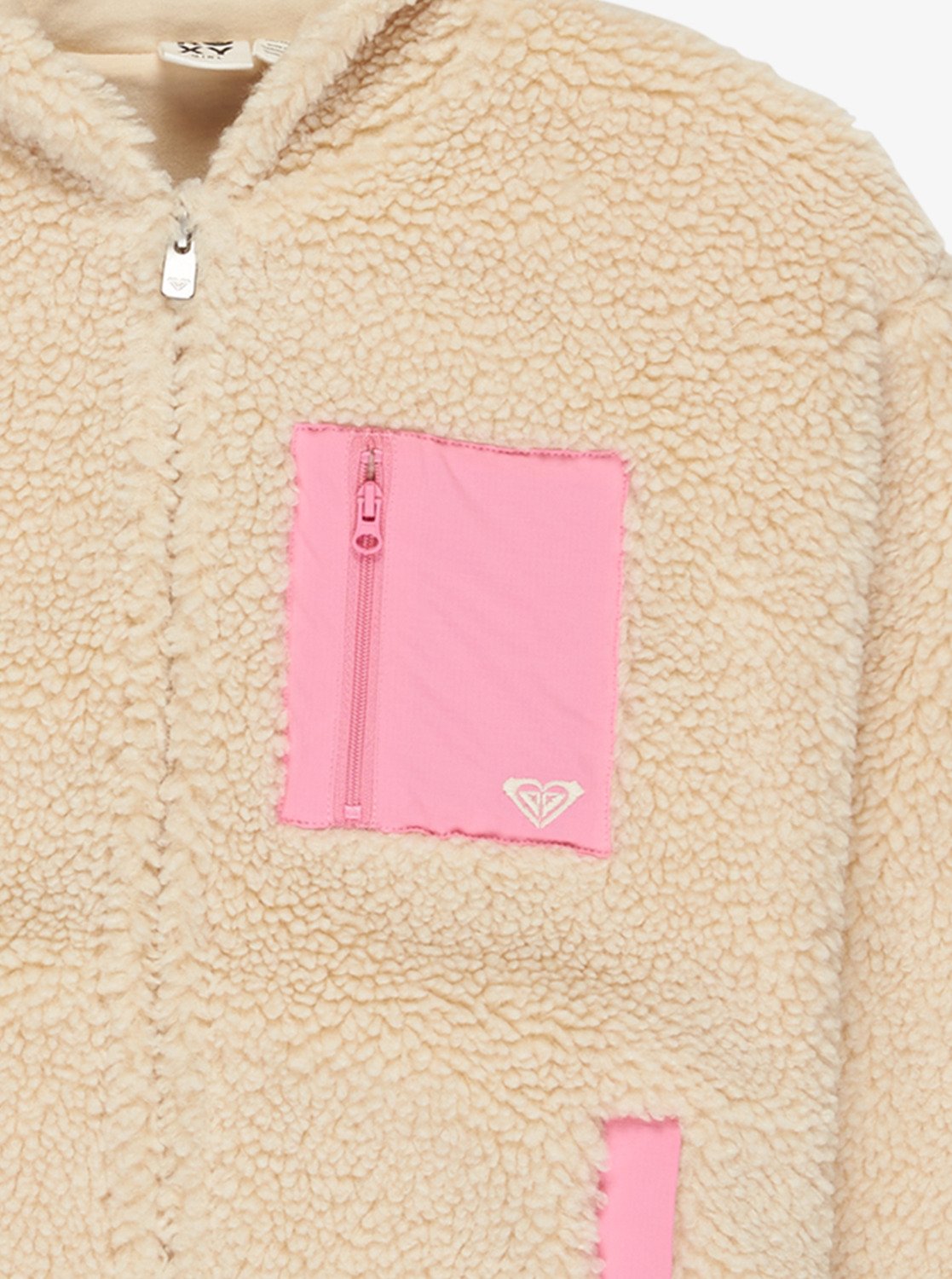 Roxy Perfect Cloud Polar Con Cremallera Y Capucha De Niña