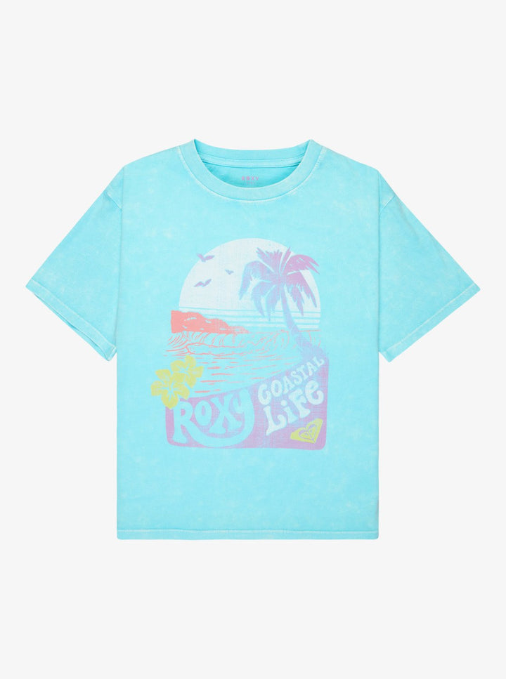 Roxy Eveoversize Washed Camiseta Niña